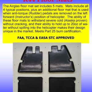 LF2600-R44 Floor Mats R44 Floor Mats
